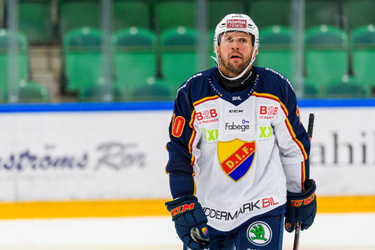 Djurgårdens Niclas Bergfors deppar