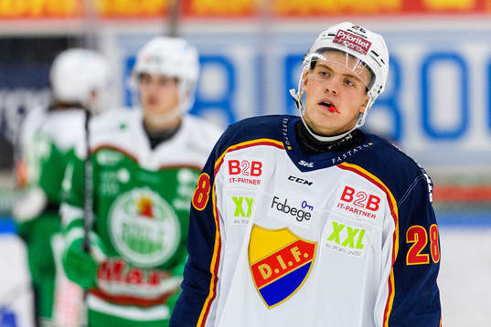 Djurgårdens Oscar Bjerselius deppar