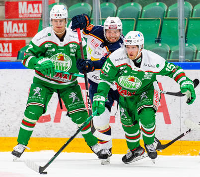 under ishockeymatchen i SHL mellan Rögle och Djurgården