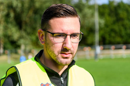 Jakub Jakoubeck, ungdomsansvarig i Höganäs BK