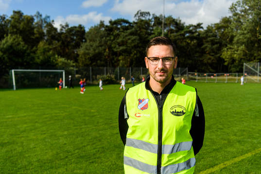 Jakub Jakoubeck, ungdomsansvarig i Höganäs BK