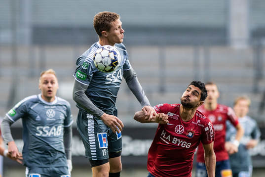 Brages Alexander Ekblad och Ailton Jose Almeida