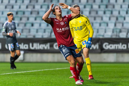 Örgrytes Kevin Ackermann reagerar