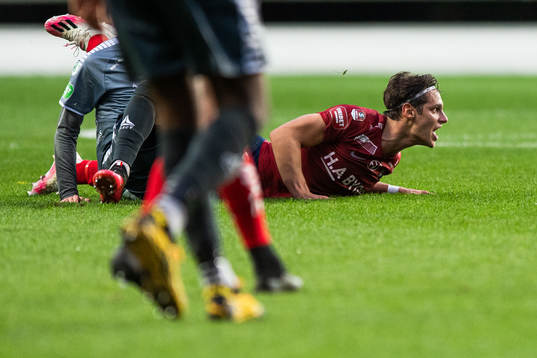 Örgrytes Kevin Ackermann reagerar