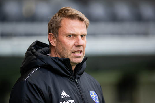 Falkenbergs tränare Hasse Eklund
