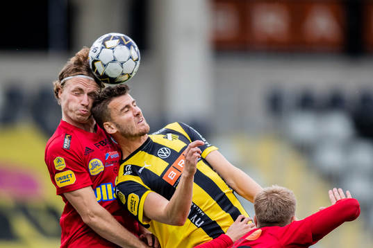 Falkenbergs Carl Johansson och Häckens Johan Hammar