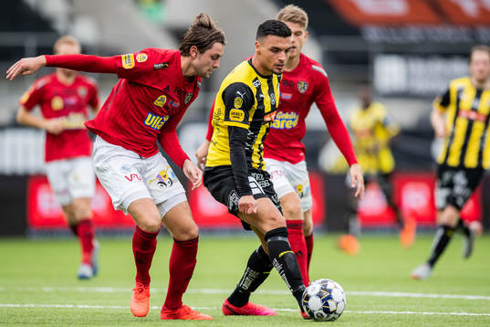 Falkenbergs Axel Norén och Häckens Ahmed Yasin