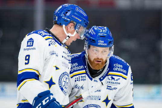 Leksands Patrik Zackrisson och Mattias Ritola