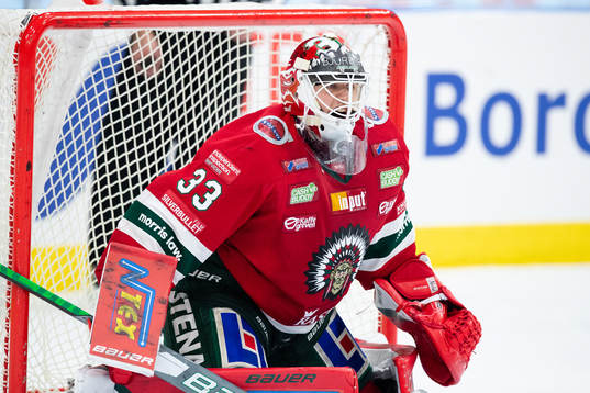 Frölundas målvakt Johan Mattsson
