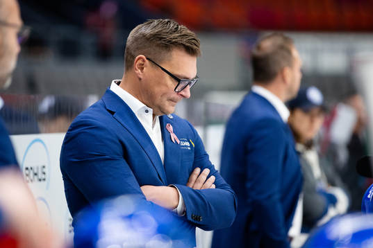 Leksands tränare Björn Hellkvist