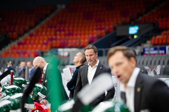 Frölundas tränare Roger Rönnberg
