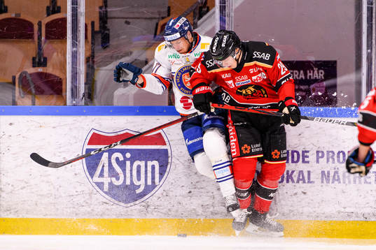 Växjös Emil Forslund och Luleås Erik Gustafsson nder