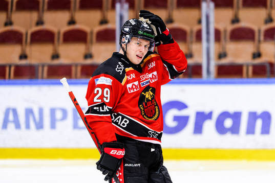Luleås Erik Gustafsson deppar