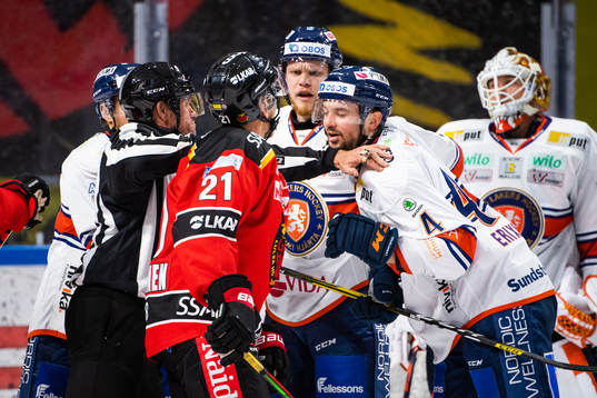 Luleås Juhani Tyrväinen och Växjös Tim Erixon