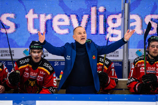 Luleås tränare Thomas Berglund