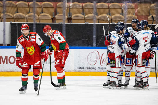 Moras Adam Masuhr och Robin Johansson deppar