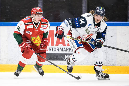 Moras Ludvig Larsson och Västerviks Axel Jonsson-Fjällby