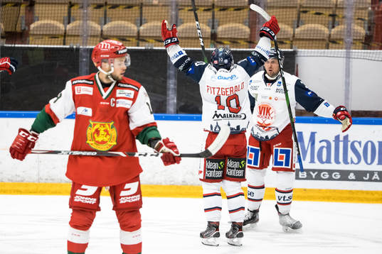 Västerviks Gerry Fitzgerald jublar