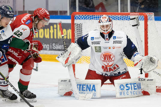Västerviks målvakt Daniel Marmenlind