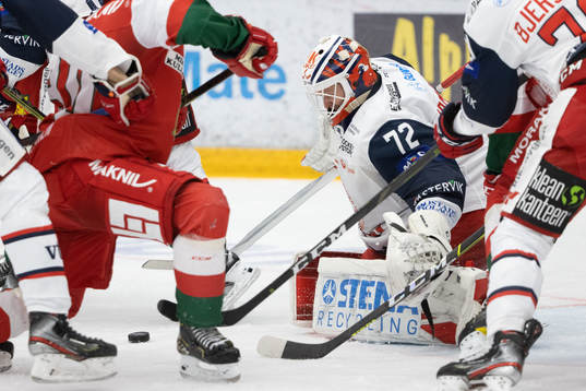 Västerviks målvakt Daniel Marmenlind