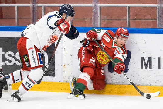 Västerviks Ludvig Jardeskog och Moras Daniel Ljunggren