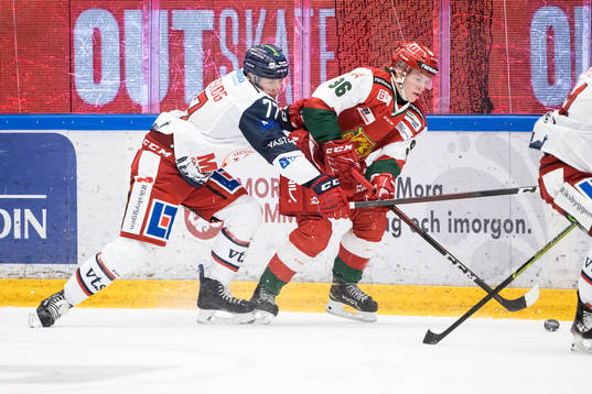Västerviks Ludvig Jardeskog och Moras Wilson Johansson