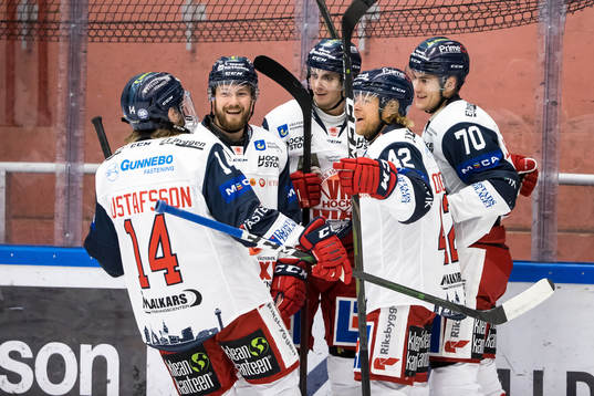 Västerviks Jacob Bjerselius jubel
