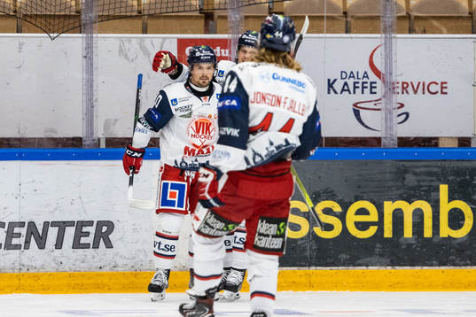 Västerviks Gerry Fitzgerald jublar