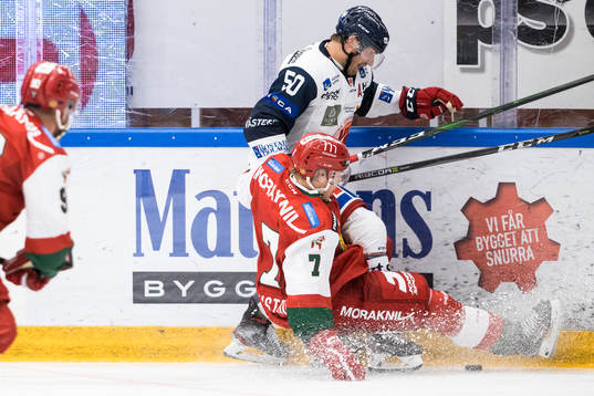 Västerviks Kellen Jones och Moras Jonathan Granström