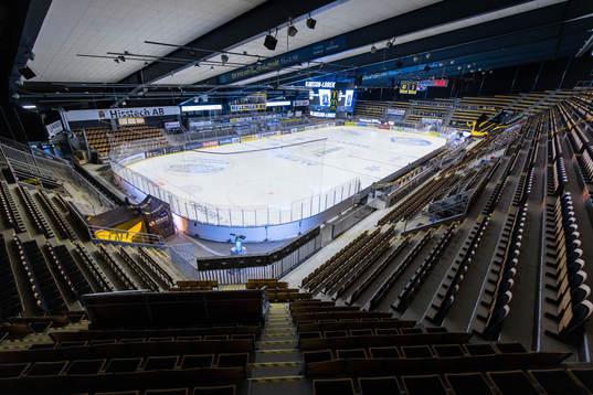 Vy över ABB Arena Nord