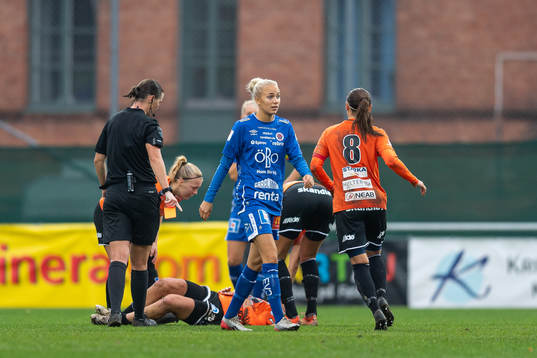 Örebros Sara Lilja Vidlund deppar