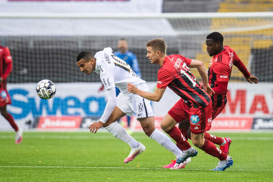 s Nabil Bahoui och Östersunds Ludvig Fritzson