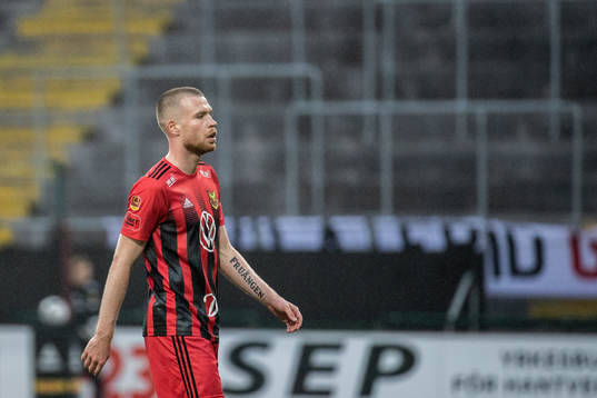 Östersunds Thomas Isherwood deppar