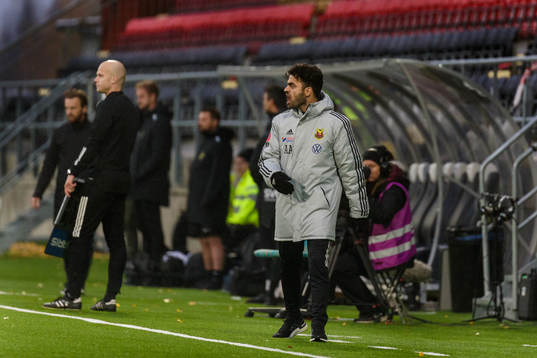 Östersunds assisterande tränare Amir Azrafshan