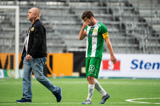 Hammarbys Jeppe Andersen deppar