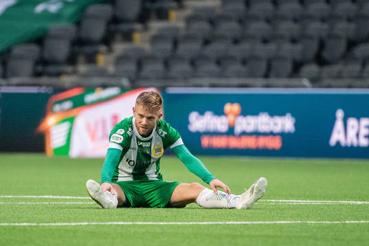 Hammarbys Richard Magyar deppar