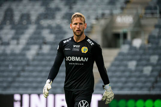 Hammarbys målvakt David Ousted