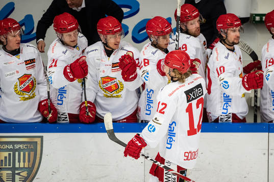 under ishockeymatchen i Hockeyallsvenskan mellan Tingsryd