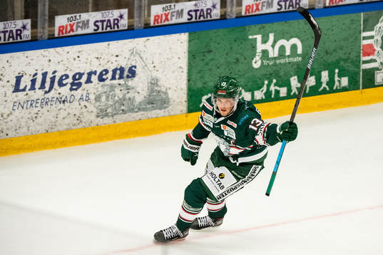 Tingsryds Rasmus Bengtsson jublar