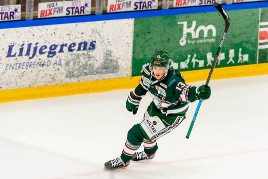 Tingsryds Rasmus Bengtsson jublar
