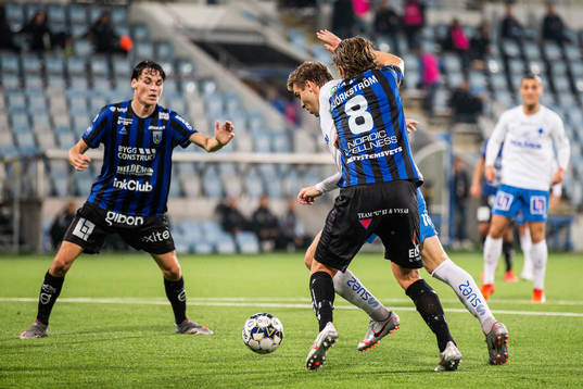 IFK Norrköpings Christoffer Nyman och Sirius Tim