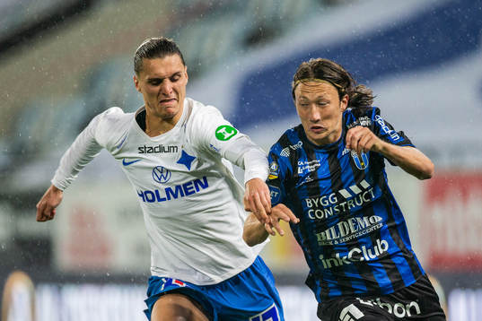 IFK Norrköpings Jonathan Levi och Sirius Axel Björnström