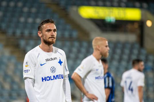 IFK Norrköpings Linus Wahlqvist deppar