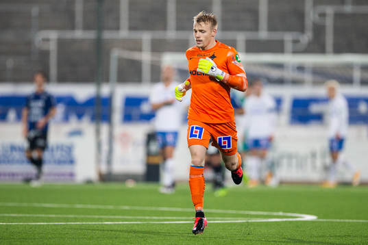IFK Norrköpings målvakt Isak Pettersson