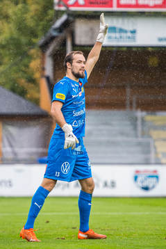 Mjällbys målvakt Carl-Johan Eriksson