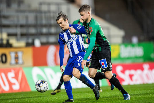 IFK Göteborg Patrik Karlsson Lagemyr och Varbergs Gustav