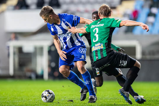 IFK Göteborg Pontus Wernbloom och Varbergs Hampus
