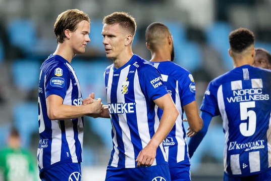 IFK Göteborg August Erlingmark och Pontus Wernbloom