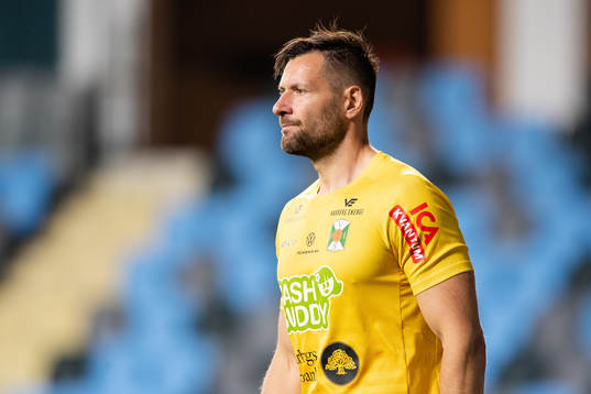 Varbergs målvakt Stojan Lukic