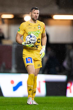 Varbergs målvakt Stojan Lukic